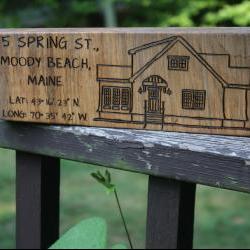  Personalized Sign - LARGE-LONG Rustic Wood