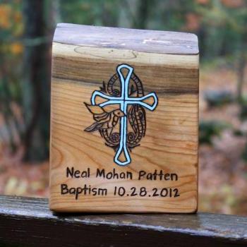 Personalized Sign - SMALL - Rustic Wood Custom Ornament